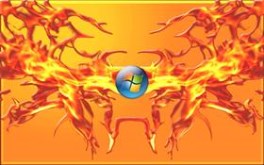 Vista Burn Yellow widescreen