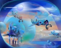 BubbleJets flyover