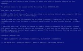 Blue Screen of Death Screensaver