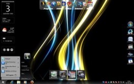Light Streaks Desktop