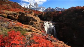 Spectacular_ Fitz Roy Mountain _Waterfall