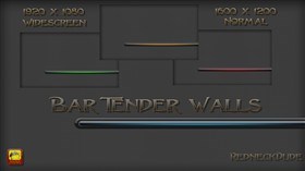Bar Tender Walls