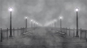 4K Foggy Night