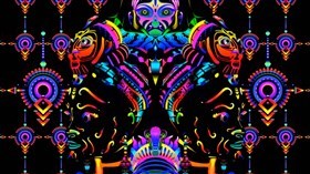 4K Neon Spirits