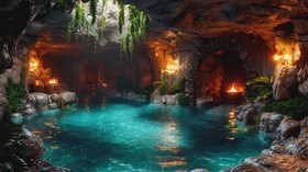 4K Underground Cave