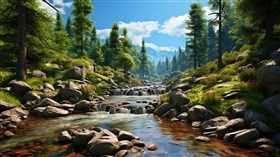 4K Rocky River