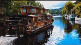 4K Paddle Boat