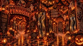 4K Halloween Funhouse