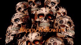 Halloween Skulls (UHD)