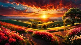 4K Beautiful Scape