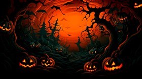 4K Halloween Darkness