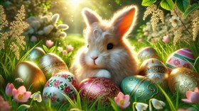 4K Bunny Eggs