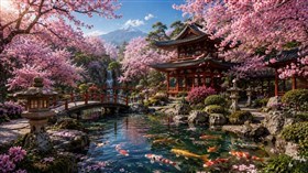 4K Koi Pond