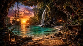 4K Pirate Cove