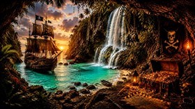 4K Pirate Treasure