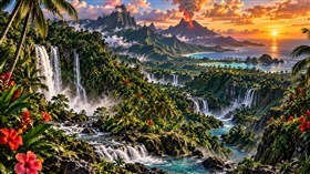 4K Secret Island