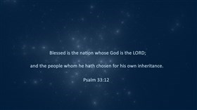 Psalm 33:12