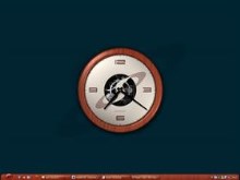 Aero Executive Wall Clock
