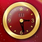 Holidays Imagine Clock