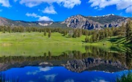 Trout Lake at Yellowstone National Park