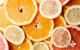 Sliced Orange Fruits