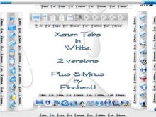 Xenon Tabs in White